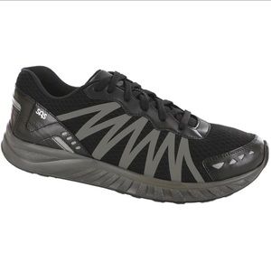 SAS Black Lace Up Sneakers Athletic Shoes 9 D